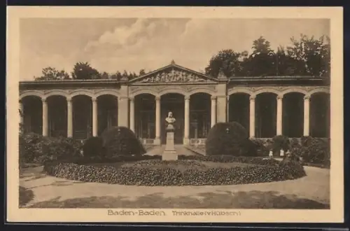 AK Baden-Baden, Trinkhalle (v. Hübsch)
