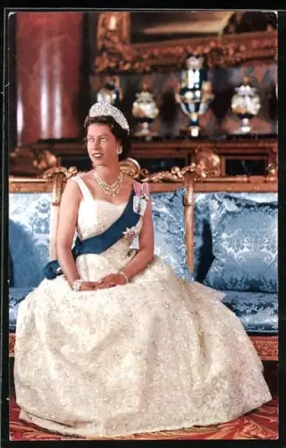 AK Her Majesty Queen Eliszabeth II. von England