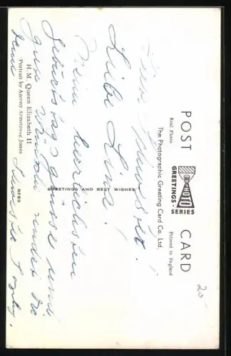 AK H. M. Queen Eliszabeth II. von England