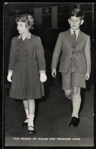 AK The Prince of Wales and Princess Anne