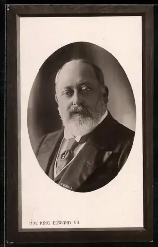 Präge-AK H. M. King Edward VII. von England
