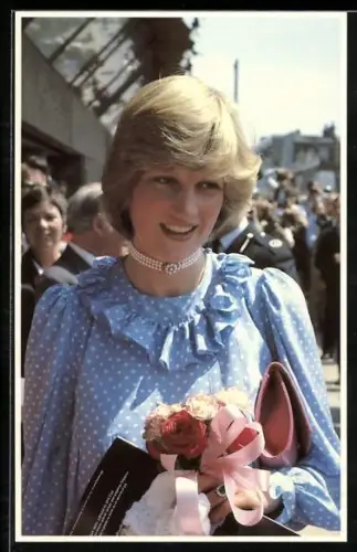 AK Deptford, At the Opening of the Communiy Center 1982, Prinzessin Diana von England