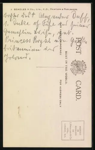 AK Portrait H. R. H. Princess Maud of Fife