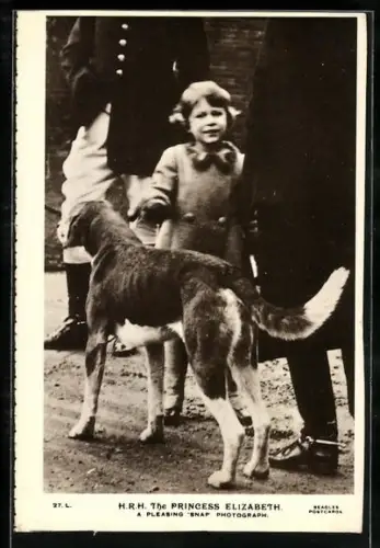 AK H. R. H. The Princess Elizabeth von England