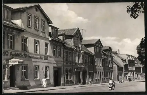 AK Bad Sulza, Obere Marktstrasse, Gasthaus Weimarischer Hof