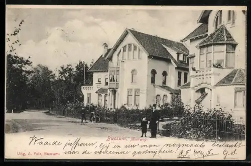 AK Bussum, Meerweg, Villas