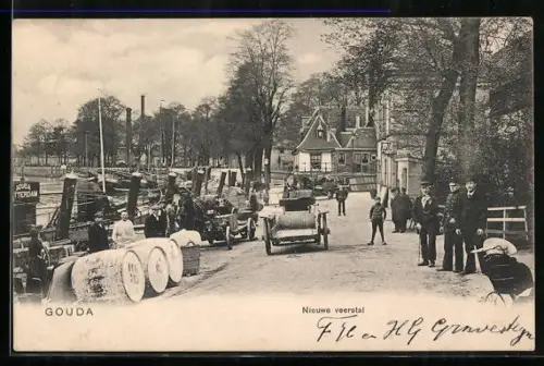 AK Gouda, Nieuwe veerstal, Panorama