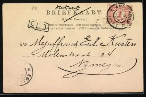 AK Amsterdam, Obrechtstraat met Kerk