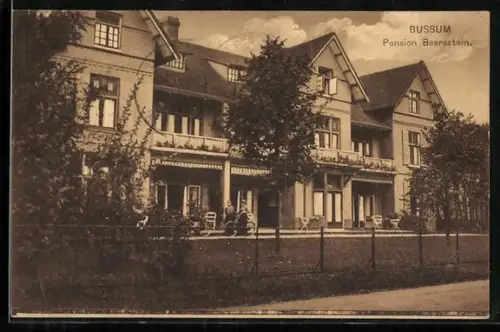 AK Bussum, Blick zur Pension Beerenstein