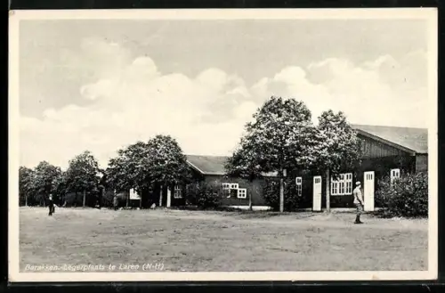 AK Laren /N. H., Barakken-Legerplaats, Panorama