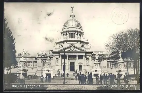 AK Torino, Espos. 1911, Industrie artistiche