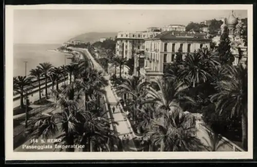 AK S. Remo, Passeggiata Imperatrice