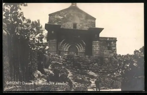 AK Girgenti, Chiesa di S. Niccolà XV secolo