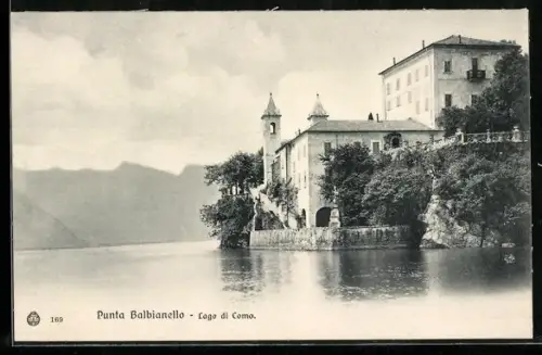 AK Punta Balbianello /Lago di Como, Panorama