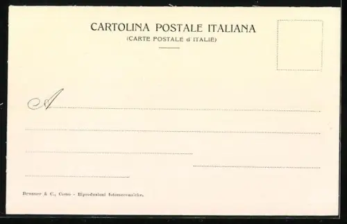 AK Punta Balbianello /Lago di Como, Panorama