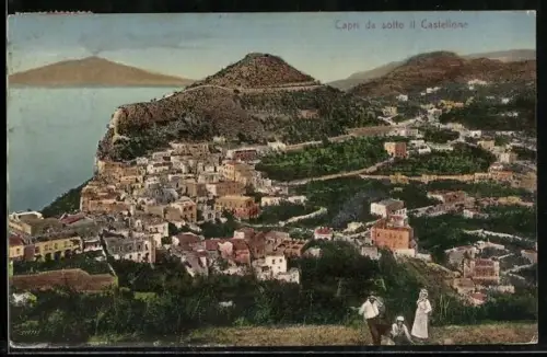 AK Capri, Panorama da sotto il Castellone