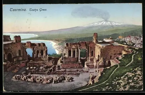 AK Taormina, Teatro Greco, Ätna