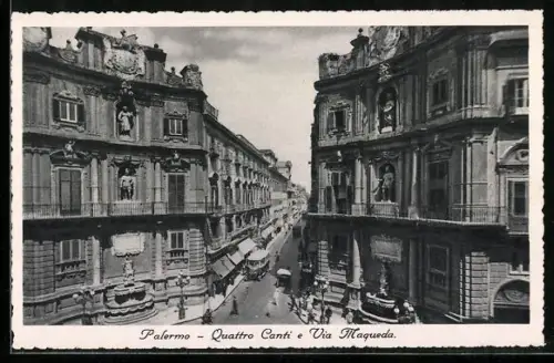 AK Palermo, Quattro Canti e Via Maqueda