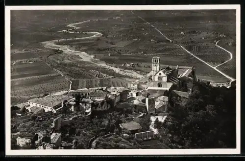 AK Assisi, Basilica S. Francesco, Veduta dalla Rocca