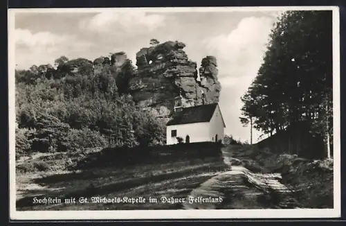 AK Dahn, Hochstein, St. Michaels-Kapelle, Dahner Felsenland