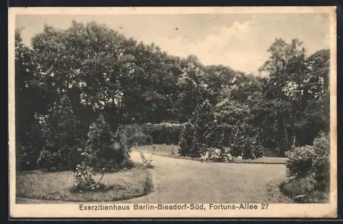 AK Berlin-Biesdorf, Exerzitienhaus, Fortuna-Allee 27