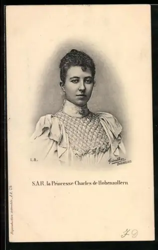 AK S.A.R. la Princesse Charles de Hohenzollern