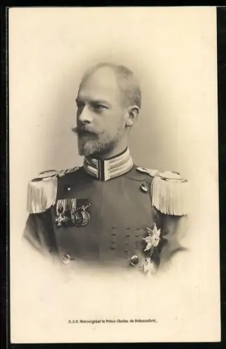 AK S.A.R. Monseigneur le Prince Charles de Hohenzollern