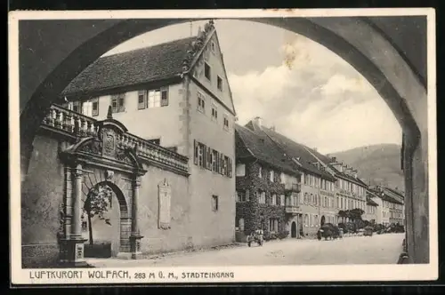 AK Wolfach, Stadteingang