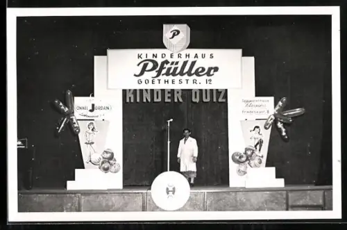 AK Frankfurt /Main, Kinderhaus Pfüller, Goethestrasse 12