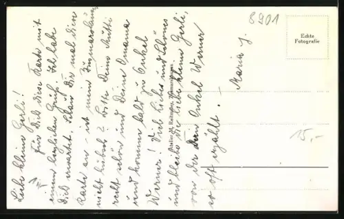 AK Zusmarshausen, Blick über Vallried nach dem Ort