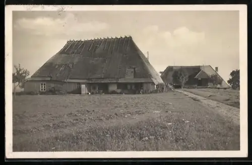 AK Unterweschnegg / Höchenschwand, Schwarzwaldhäuser