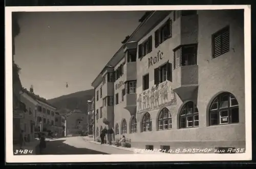 AK Steinach /Brenner, Gasthaus zur Rose in der Hauptstrasse