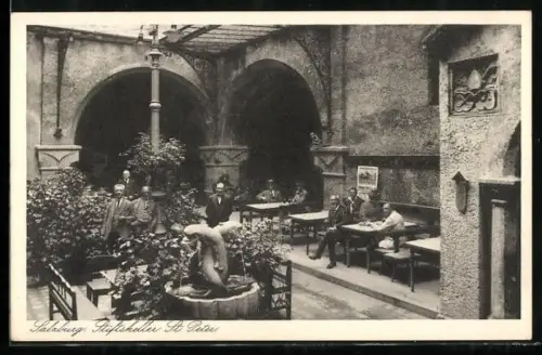 AK Salzburg, Stiftskeller St. Peter, Lichthof