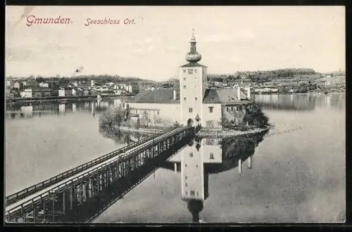 AK Gmunden, Seeschloss Ort