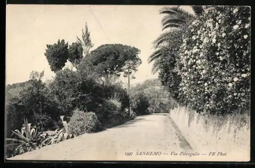 AK Sanremo, Via Peirogallo