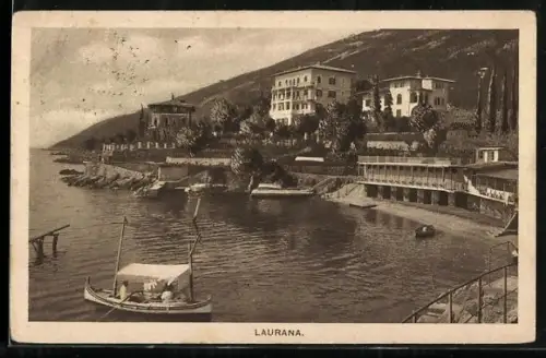 AK Laurana, Ortspartie am Wasser