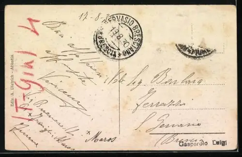 AK Laurana, Ortspartie am Wasser