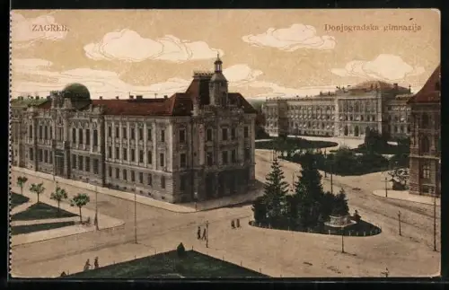 AK Zagreb, Donjogradska gimnazija