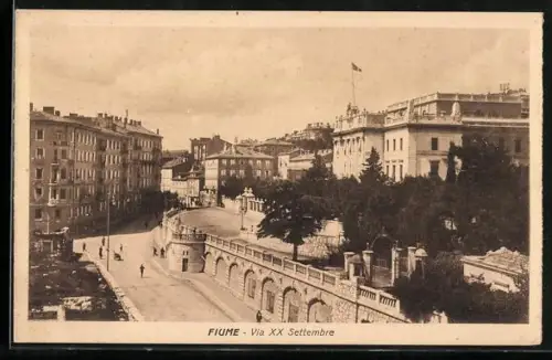 AK Fiume, Via Roma