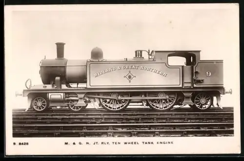 AK Midland & Great Northern Jt. Rly., Ten Wheel Tank Engine