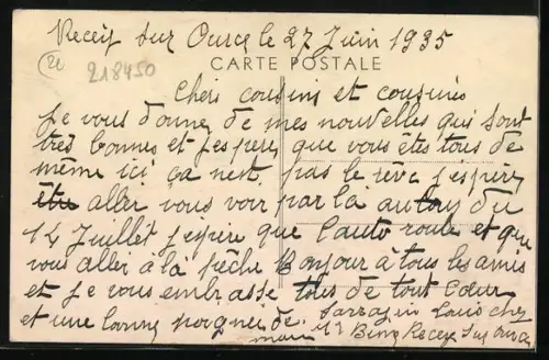 AK Recey-sur-Ource, Vue Generale