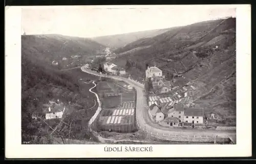 AK Prag / Praha, Údoli Sarecke