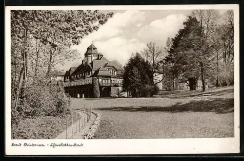 AK Bad Kudowa, Gebäudeansicht