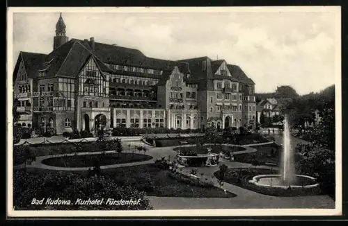 AK Bad Kudowa, Kurhotel Fürstenhof