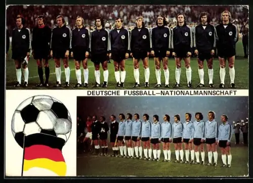 AK Deutsche Fussball-Nationalmannschaft, Deutschland-Jugioslawien 73