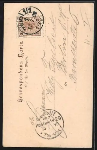 AK Wien, Karlskirche mit Strassenpartie