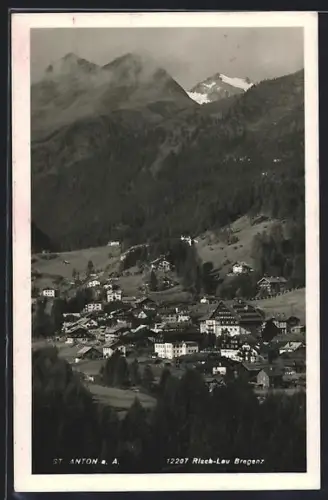 AK St. Anton a. A., Teilansicht