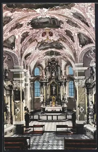 AK Eben am Achensee, Inneres der Pfarrkirche