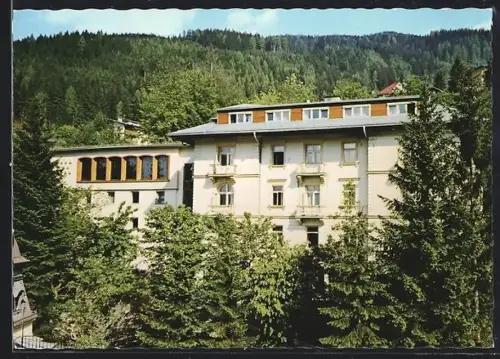 AK Badgastein /Salzburg, Kurhaus Goldeck, Kaiser-Wilhelm-Promenade