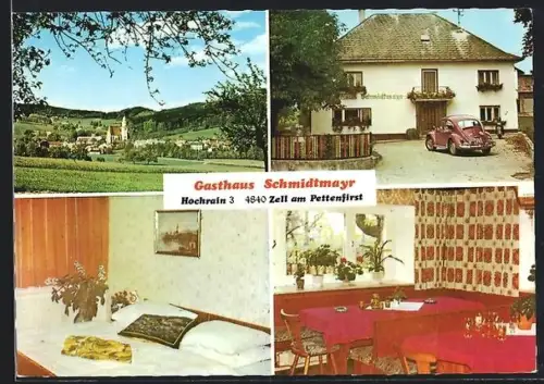 AK Zell am Pettenfirst, Gasthaus Schmidtmayr, Hochrain 3, Innenansichten
